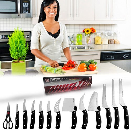 Miracle Blades World Class Complete 13-Piece Knifes Set