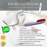 Dust Mite Vacuum Cleaner Plus Free Portable UV Anti Bacterial Sanitizing Wand