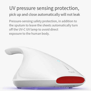 Dust Mite Vacuum Cleaner Plus Free Portable UV Anti Bacterial Sanitizing Wand