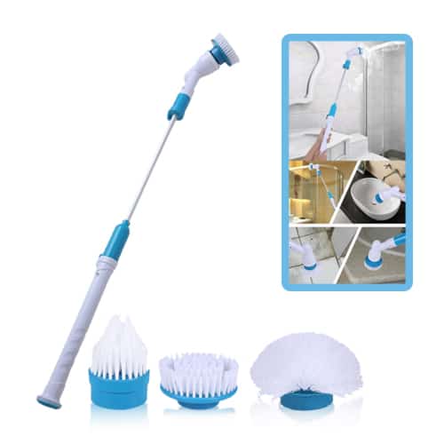 EASY SCRUBBER PRO+ with FREE Flush and Clean Tiles & Bowl Cleaner