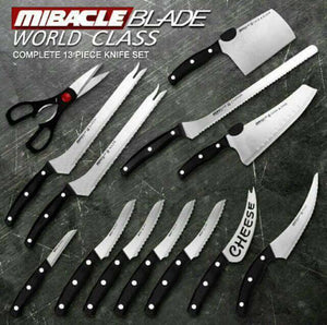MIRACLE BLADE - 13 PIECE KNIFE SET